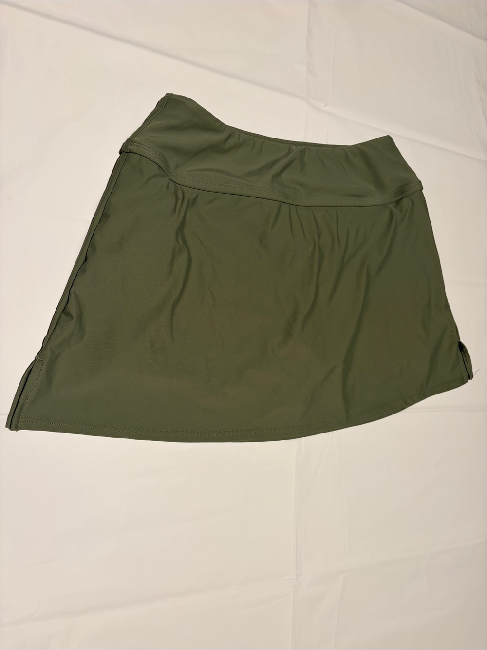 Olive Green Active Circle Skirt
